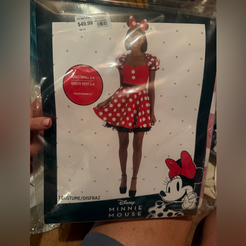 Disney Minnie Mouse Red and White Kids Costume